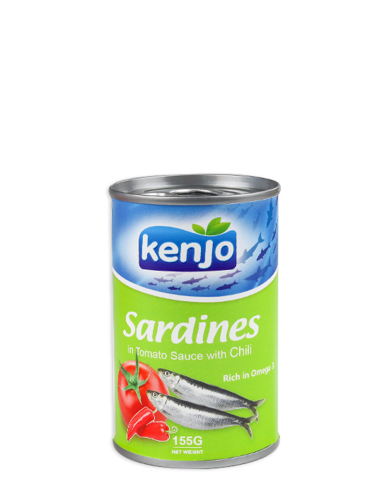 Sardines in tomato sauce with chili