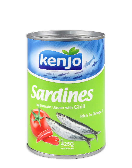 Sardines in tomato sauce with chili